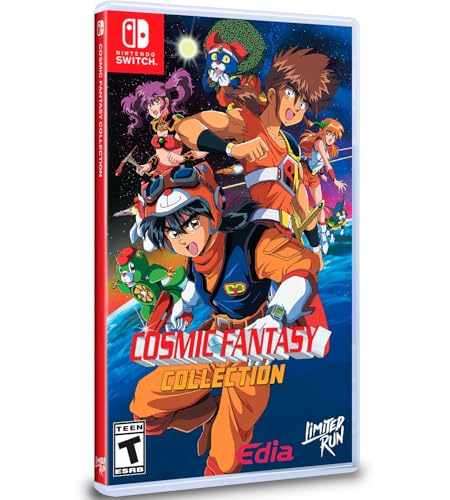 Colección Cosmic Fantasy Switch videojuego RPG espacial Limited Run Games cartucho coleccionista