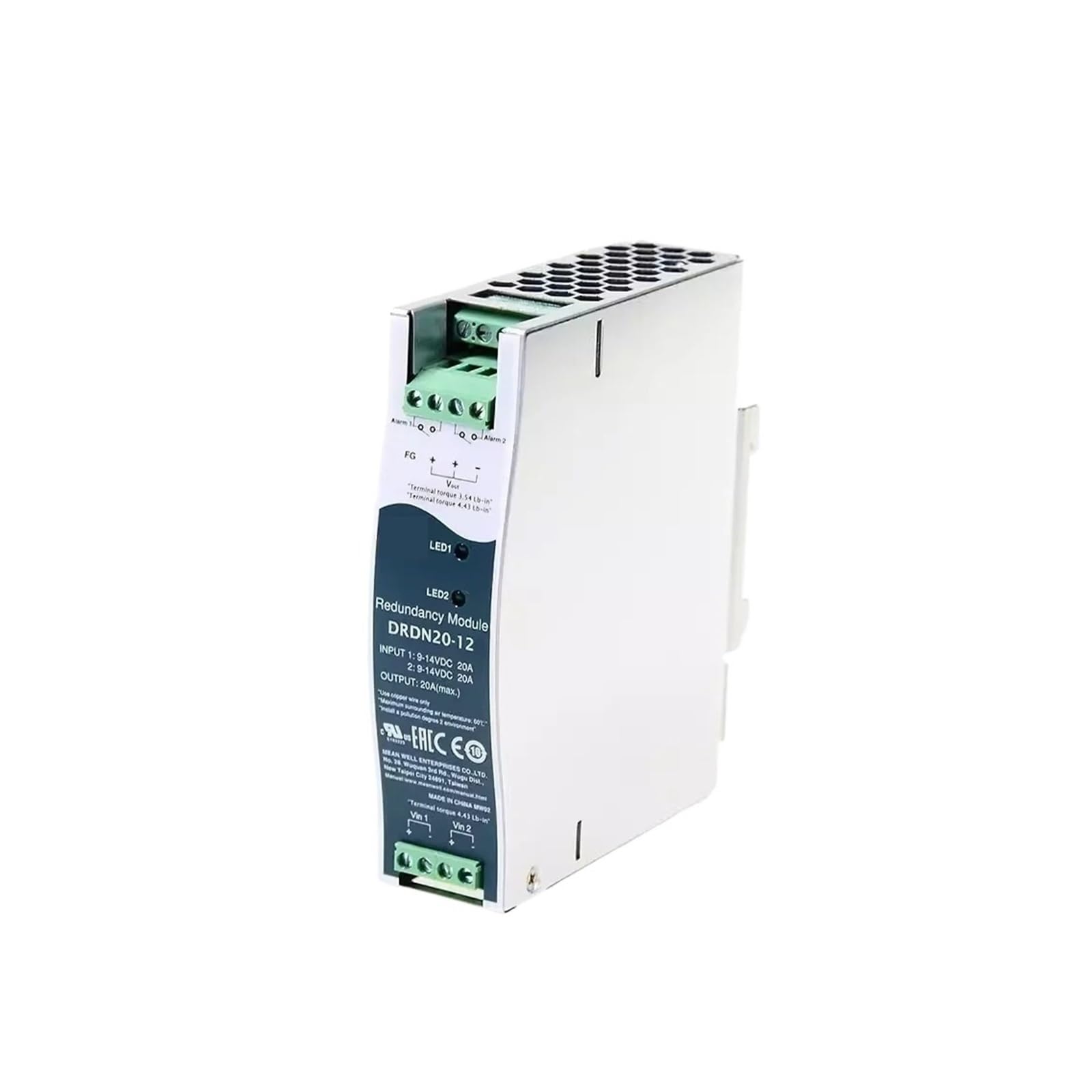 HYUJNAFZR DRDN20 Series DC12V 24V 48V 30A Rail Power Supply(Drdn20-24)