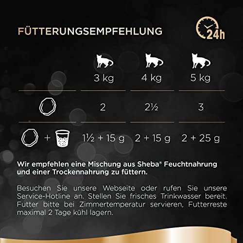 SHEBA Schale Nassfutter für Katzen Classics in Pastete mit Geflügel Cocktail 2 x 11 x 85g – Ansicht 4