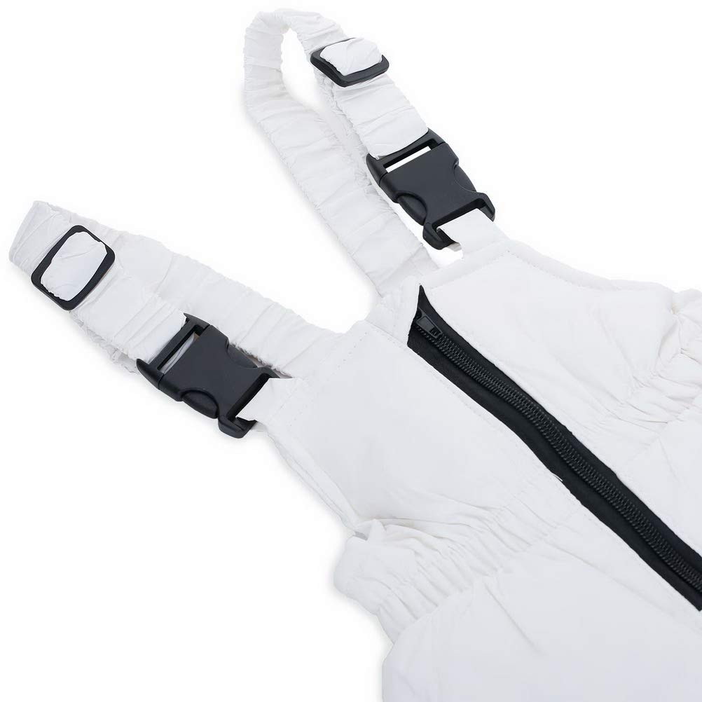Snowsuit da Unisex Bambini Tuta da Sci Piumino Trapuntato + Salopette 2 Pezzi Tutone Inverno 4-13 Anni