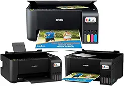 Kit Epson 03 Impressoras Multifuncionais L3250 WiFi