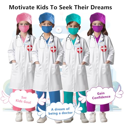 Disfraz de Doctor para Niños Set 7 Piezas miniatura 4