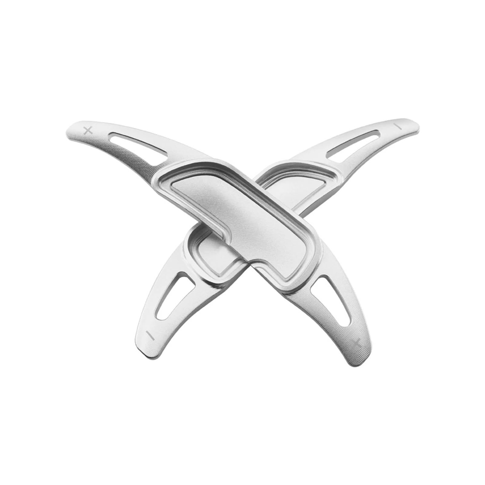 Xxiucj Car Paddle Shifter Extensions for Benz for AMG for GTR for G63 for GLE53 for GLE63S for GLC43 for GLA45 for GLA35 for S65 Shift Paddles Extender(Silver)
