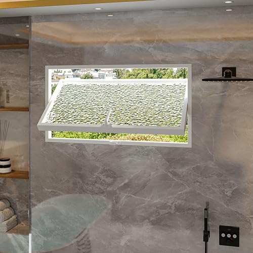 Ventana de metal rectangular de montaje empotrado con vidrio templado 2