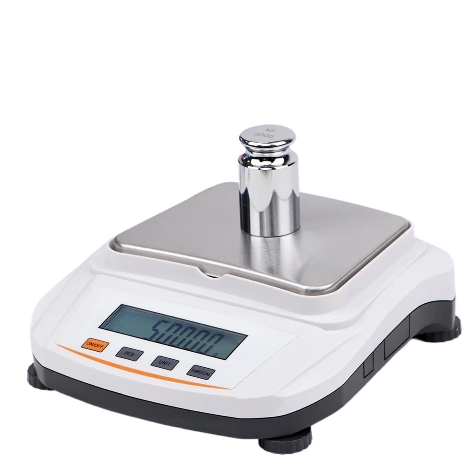 Básculas digitales de laboratorio, Balanza electrónica de 500 g 0,01 g/2000 g 0,01 g, balanza digital de gramos con pantalla LED, balanza analítica de laboratorio de alta precisión.(500g 0.01g)