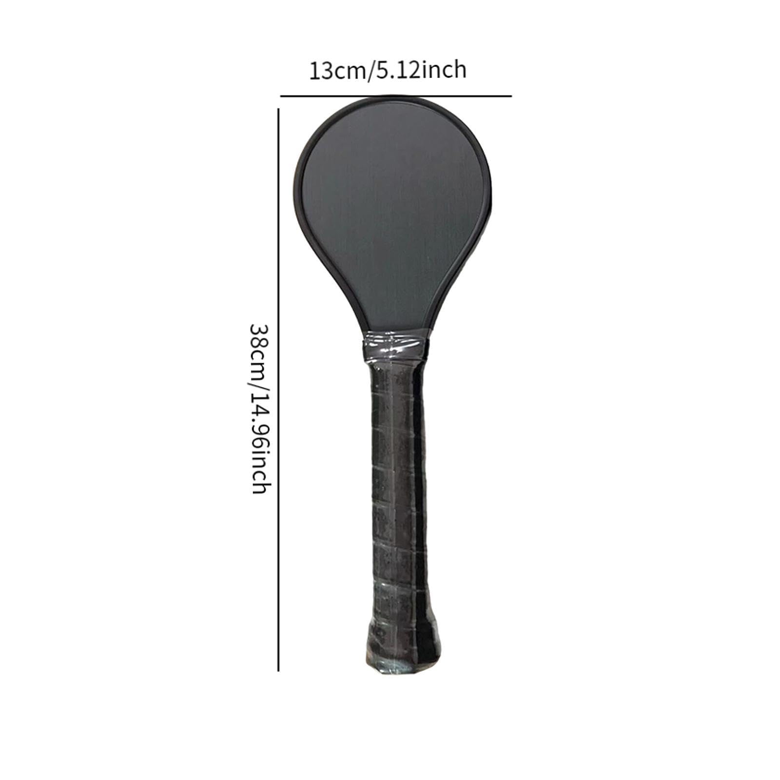 Racchette da Pickleball, Impugnatura Comoda, Superficie in Fibra di Carbonio, Racchetta da Pickleball per Competizioni.