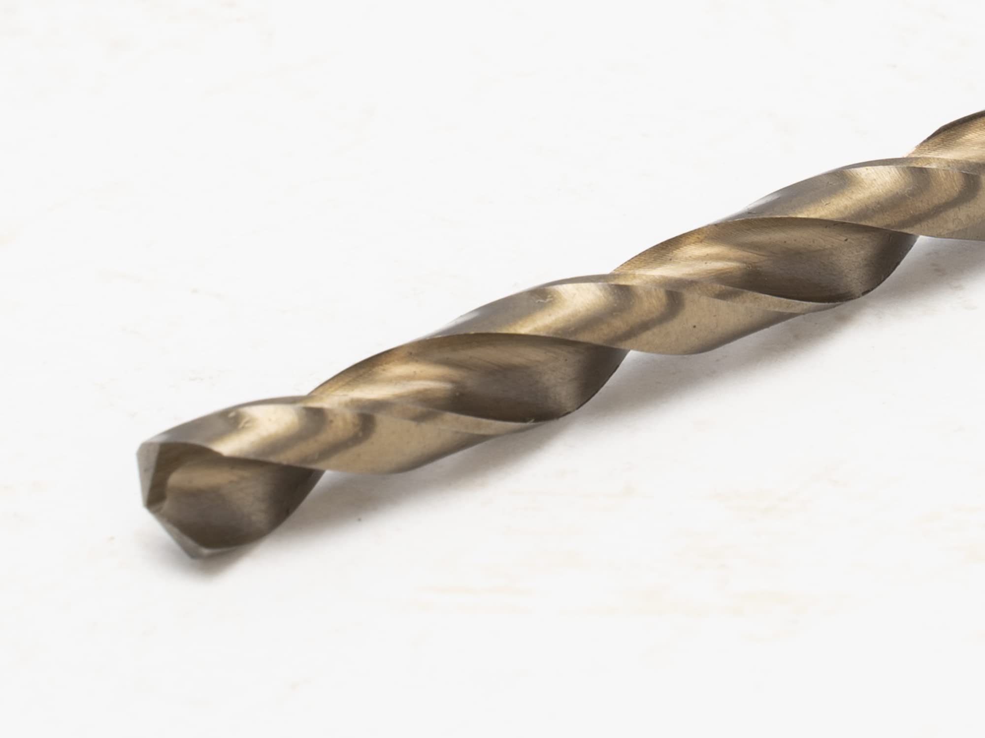 Brocas para metal HSS DIN338 M35 5% cobalto para taladrar en acero inoxidable, hierro y otros metales (paquete de 10 unidades por medida) (6mm)