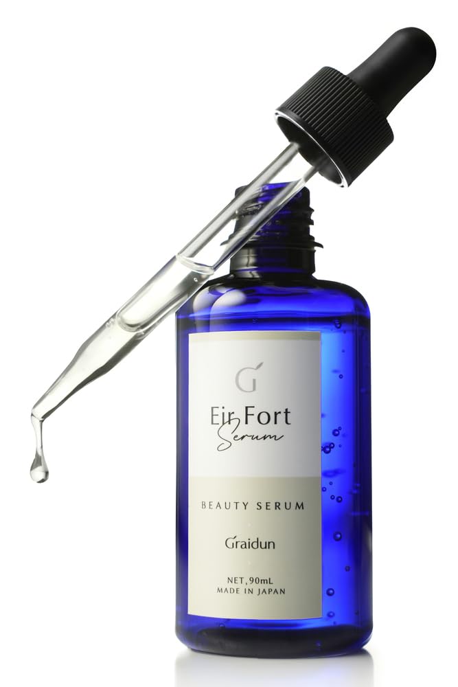 【医薬部外品】Graidun エイルフォートセラム 美容液 90ml ナイアシンアミド トラネキサム酸 グリチルリチン酸2K配合 透明感 ハリ ツヤ 高保湿 敏感肌 乾燥肌 低刺激 7つのフリー処方 日本製