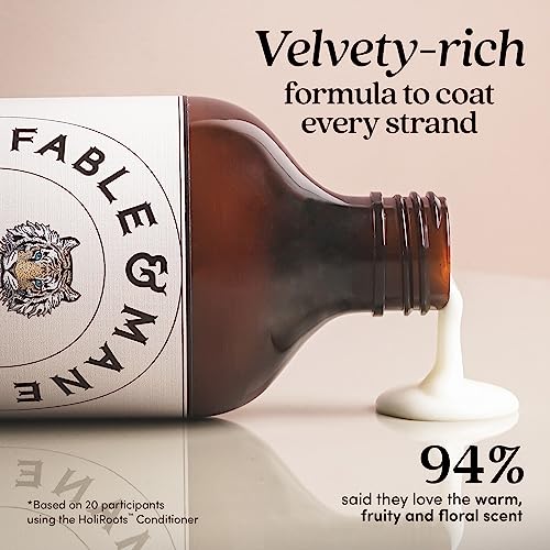 Fable and Mane Holiroots Hair Conditioner, Moisturising Deep Conditioner for Dry Damaged Hair, Hydrating Conditioner for Dry Hair - Genuine Fable and Mane Conditioner 250ml - Image 3