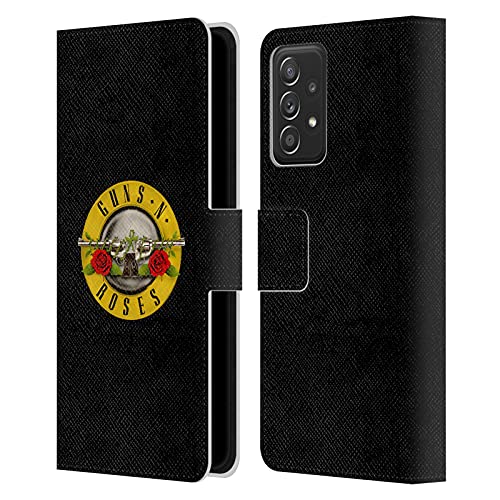 Housse portefeuille Samsung A53 5G antichoc avec rangements cartes Guns N' Roses