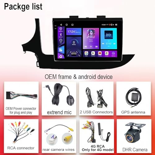 Pantalla de coche con Carplay para Renault Kadjar 2015-2019 de 2G+32G 7
