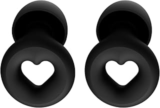 Ear Plugs for Noise Reduction - Earplugs for Sleep, Ear Plugs for Sleeping in Flexible Silicone, Reusable Concert Ear Plugs, Super Soft Calmer Earplugs Include 4 Sets Ear Tips in XS/S/M/L