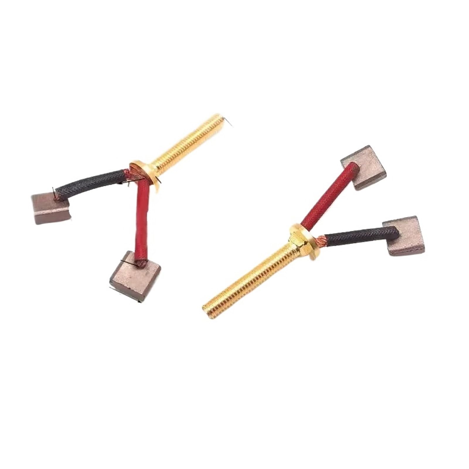2 szt. Szczotka węglowa do silnika pompy oleju wirnika silnika stacji hydraulicznej wózka widłowego szczotki węglowe 5 x 12 x 11 mm