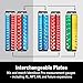 SST - Identibolt PRO - Thread Checker with Magnetic Wall Mount - 28 Nut & Bolt Identifier Gauge - Measures #6 to ½ & 4mm to 14mm - Tight Tolerance & Industrial Grade Precision - Designed in The USA