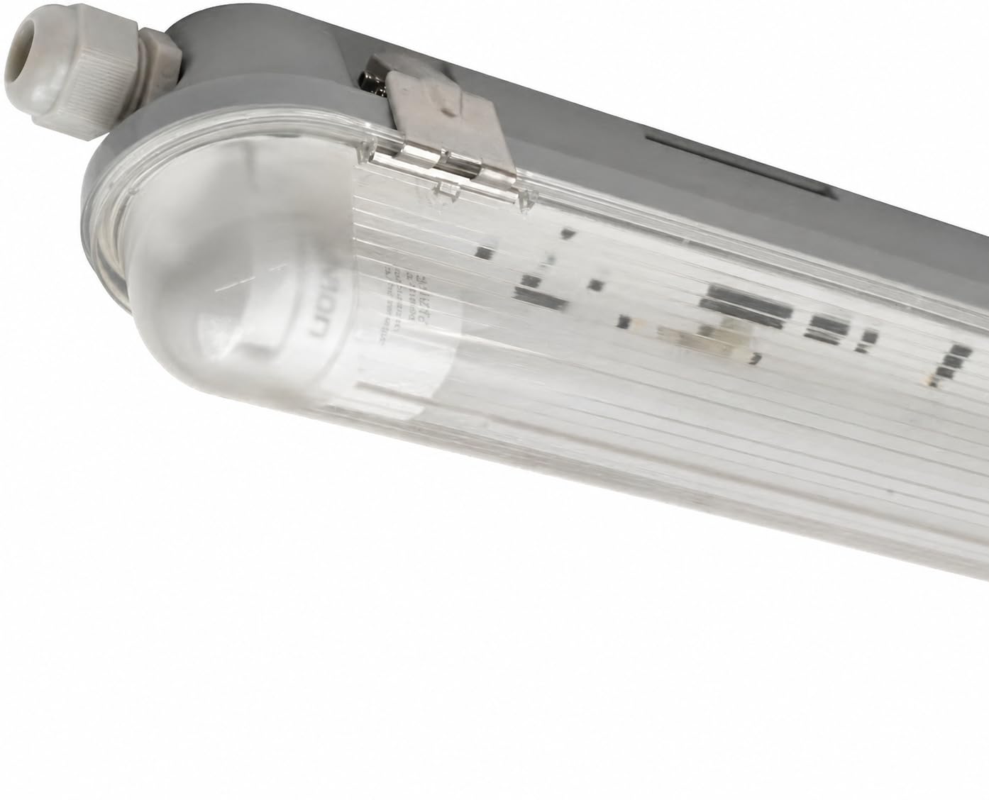 Ledvion LED Batten 120CM 18W 6500K IP65 Including Tube & Motion Sensor