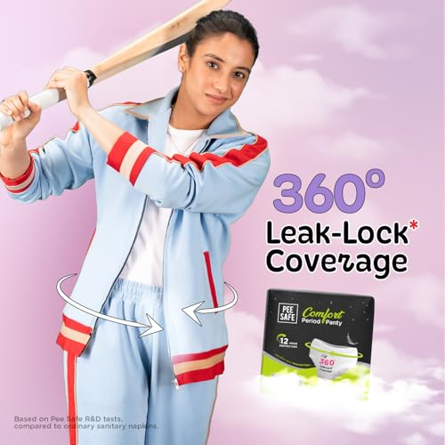 Image of Pee Safe Comfort Period Panties | L-XL | 4 Panties | 360 Protection