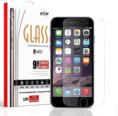 ZIZO Tempered Glass Screen Protector for iPhone SE (2020) / iPhone 8 / iPhone 7