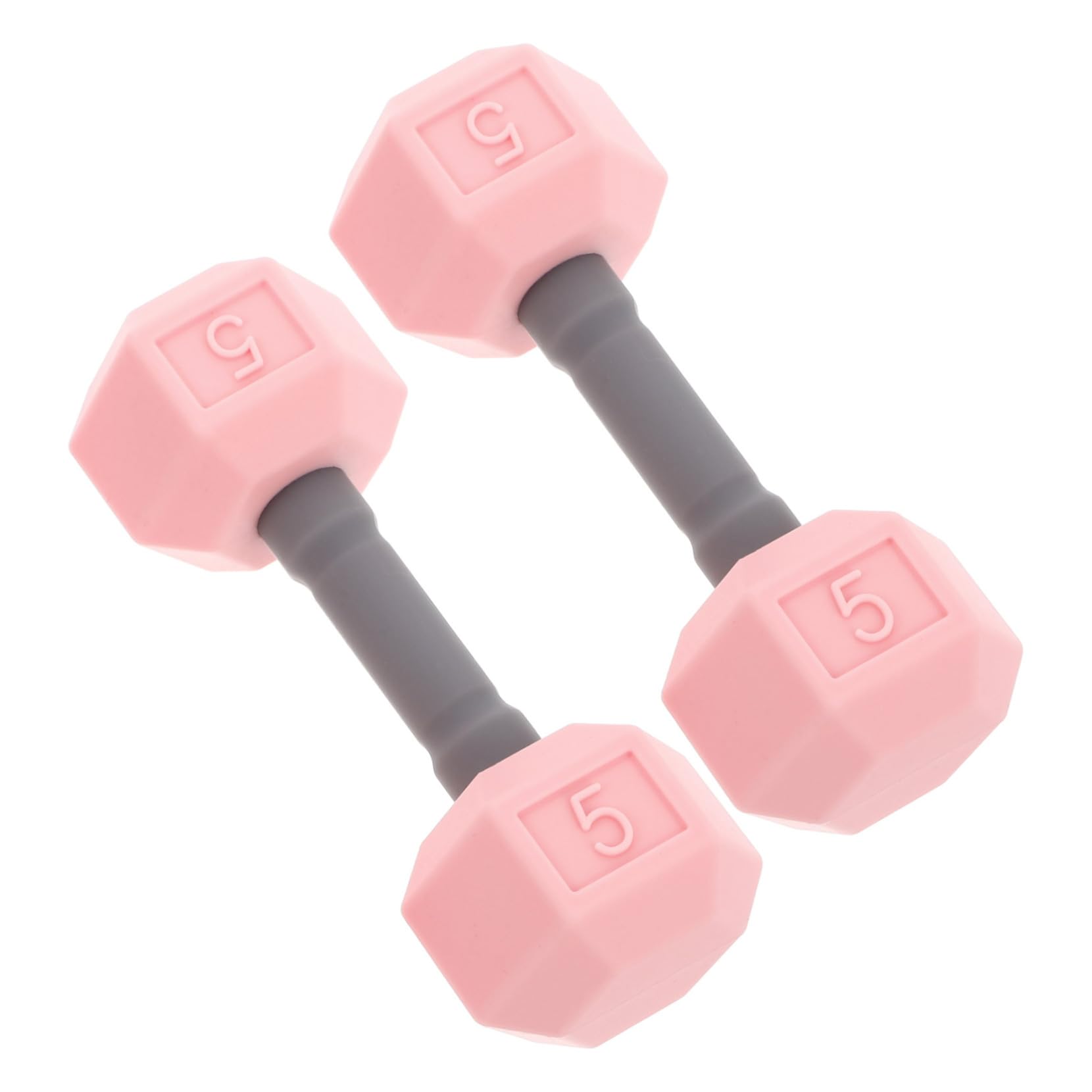 SUPVOX 2Pcs Dumbbells Set Mini Silicone Dumbbell for Hand Weights for Weight Lifting Equipment for Home Kindergarten and Daycare