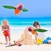 Sonarun 8 Pack Inflatable Parrot Blow Up Cute Lifelike Flying Parrot Tropical Birds Inflates for Hawaiian Summer Tropical Theme Beach Pool Party Decoration Favors