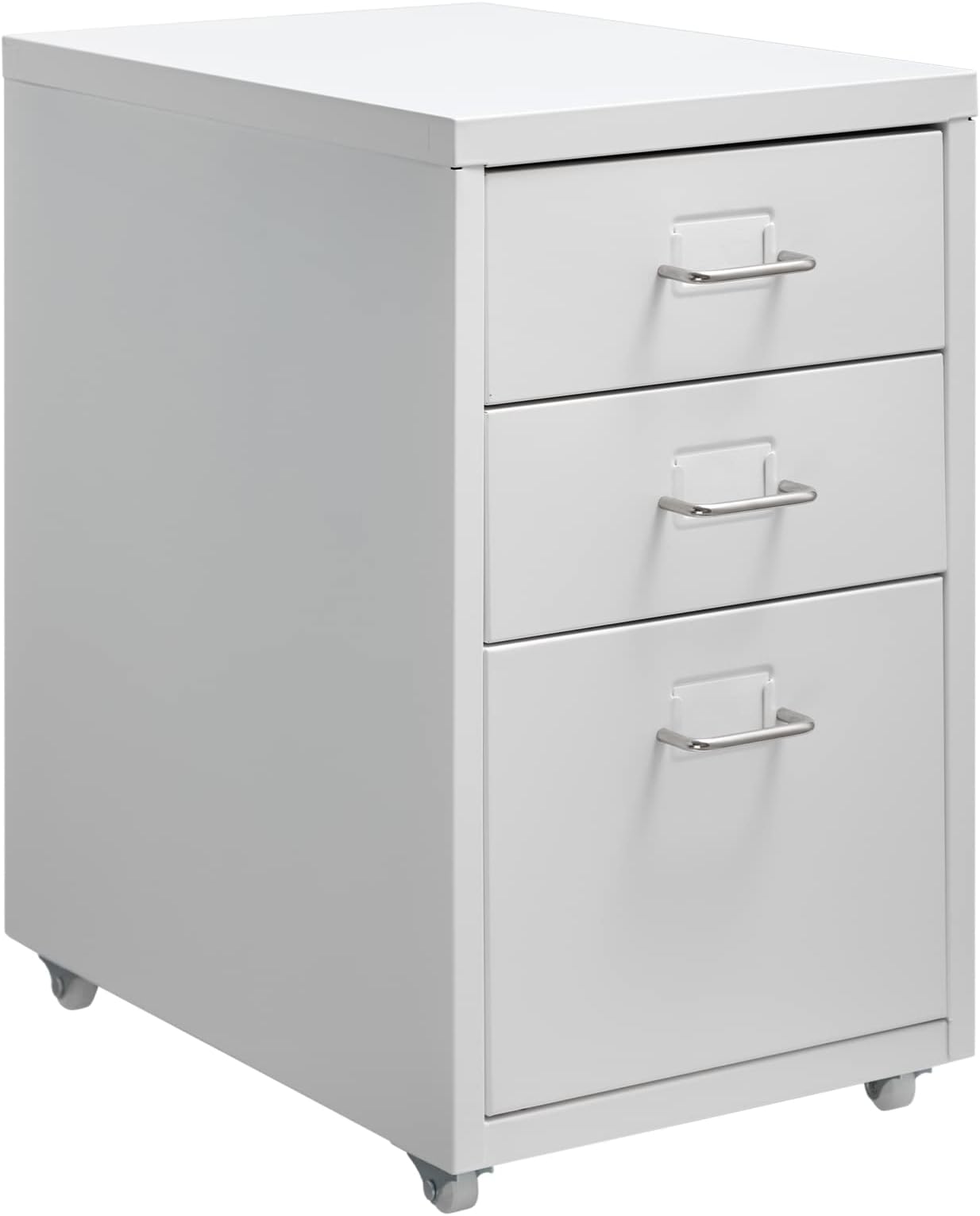 Ansley&HosHo Mobile File with 3 Drawers, Slim File