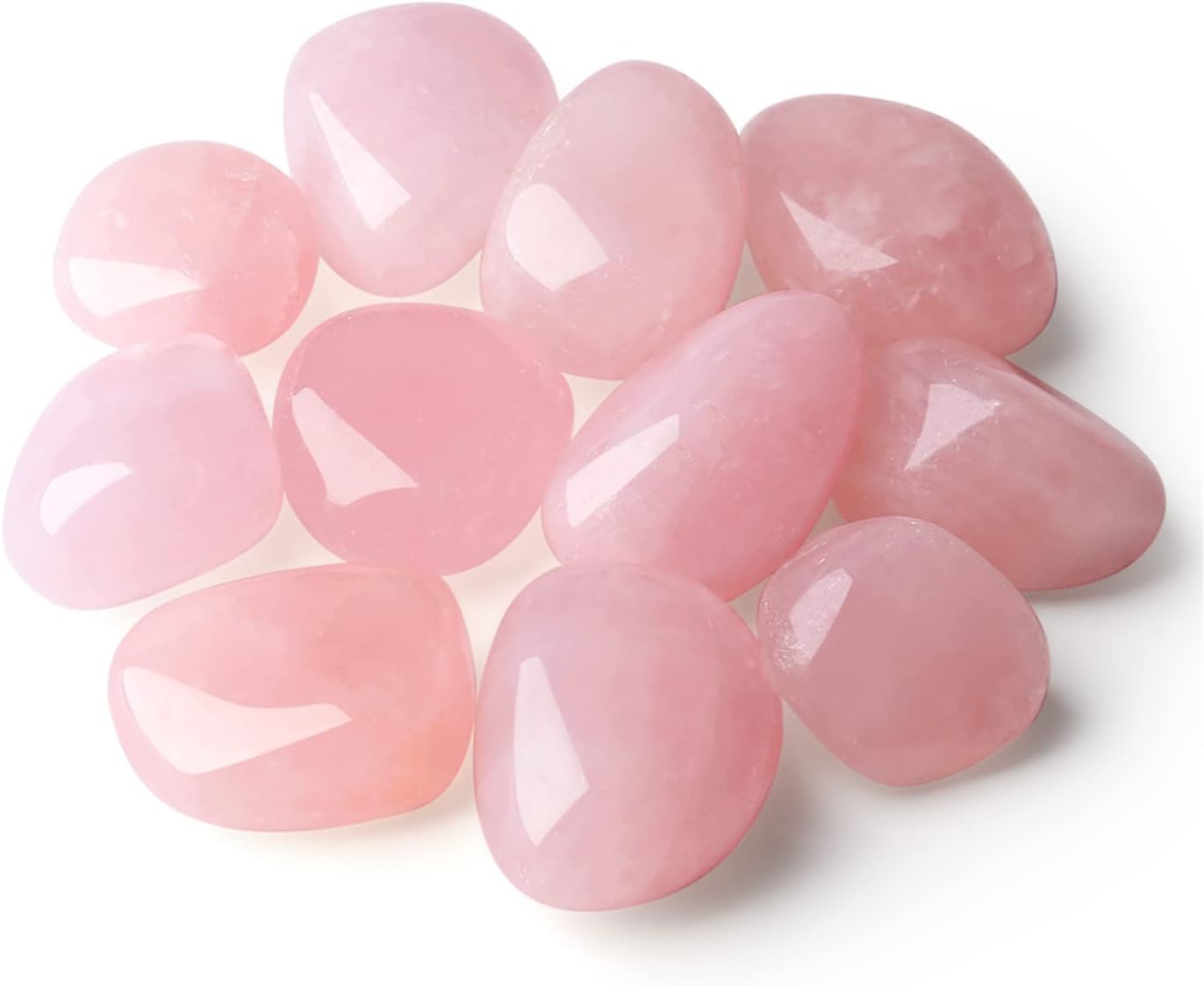 Tumbled Polished Natural Healing Crystals Stones Bulk Stones Crystal for Energy Reiki Tumbling Cabbing Balancing Decoration Gemstones Crystal Healing Meditation Therapy Gift 100g