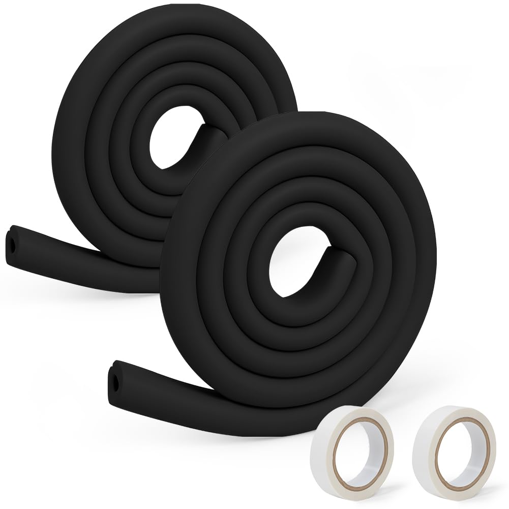 Vicloon 2m *2 Set U-Form Glastisch Kantenschutz Eckenschutz Tischkante Kissen Beschützer Baby Schutz aus weichem Schaumstoff