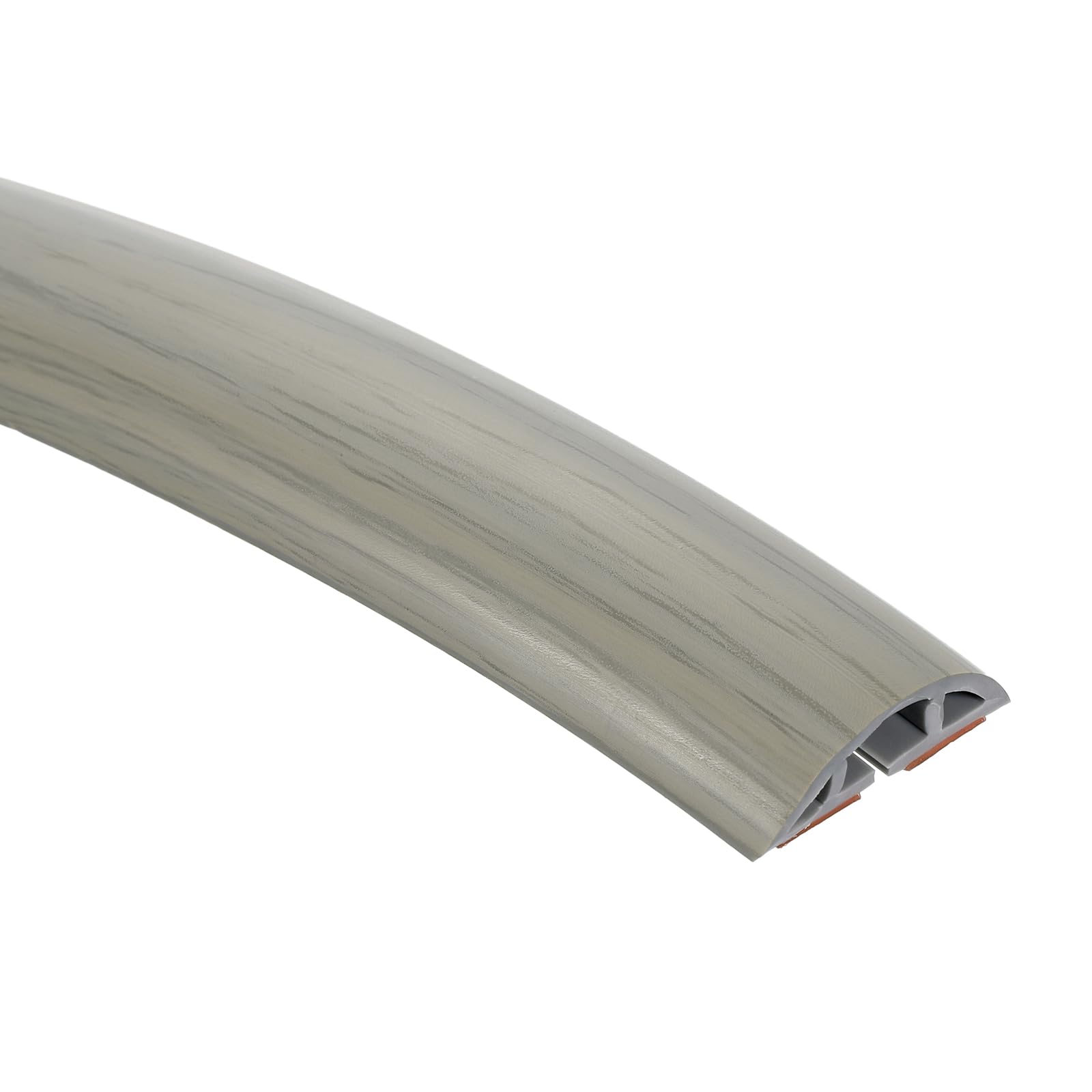 uxcell D30 6.6ft Floor Cord Cover, PVC Cord Cover Floor, Wire Cover for Extension Cords Protect Wires & Prevent Cable Trips