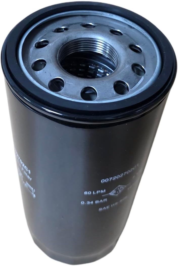 Hydraulic Filter 007202702C1 Fits for Mahindra Tractor 3540 3550 3640 3650 HST PST (Gear) Cab,5555 5565 5570 Shuttle (Gear) 4WD/2WD,3535 4035 4535 5035 5035 6065 6075 MPower 75-T4 85-T4 Tractors