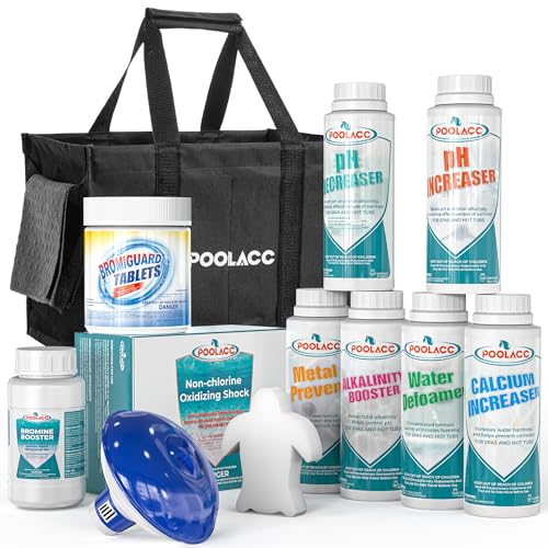 POOLACC Bromine Hot Tub Starter Kit