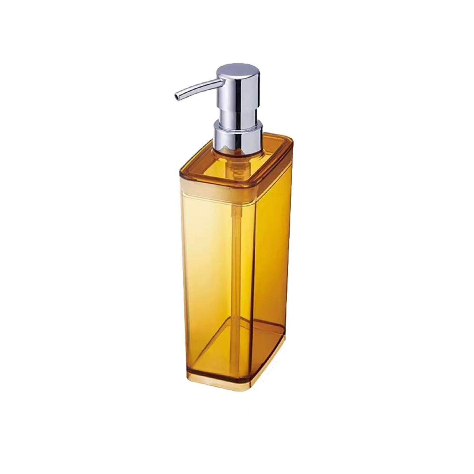 WDSOPK Bathroom accessories Soap Dispenser Bottle with Pump Lotion Soap Dispenser Bottle Soap Dispenser Pump Liquid Soap Pump Bottles 550ml Home & Kitchen (Yellow)