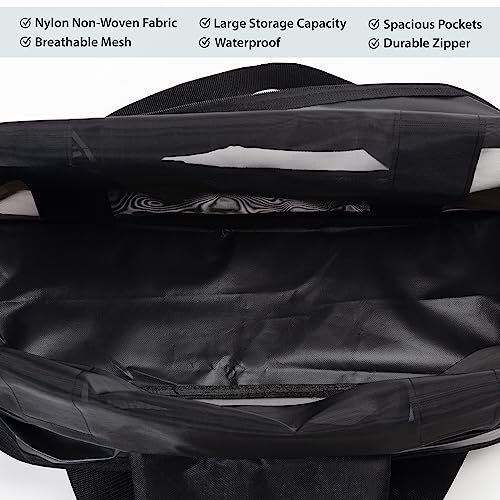 Primo Lines 31L Extra Large Beach Bags 23x17x8 Mesh Beach Bag with Zipper, XL Mesh Tote Bag for Women Family Trip Women4