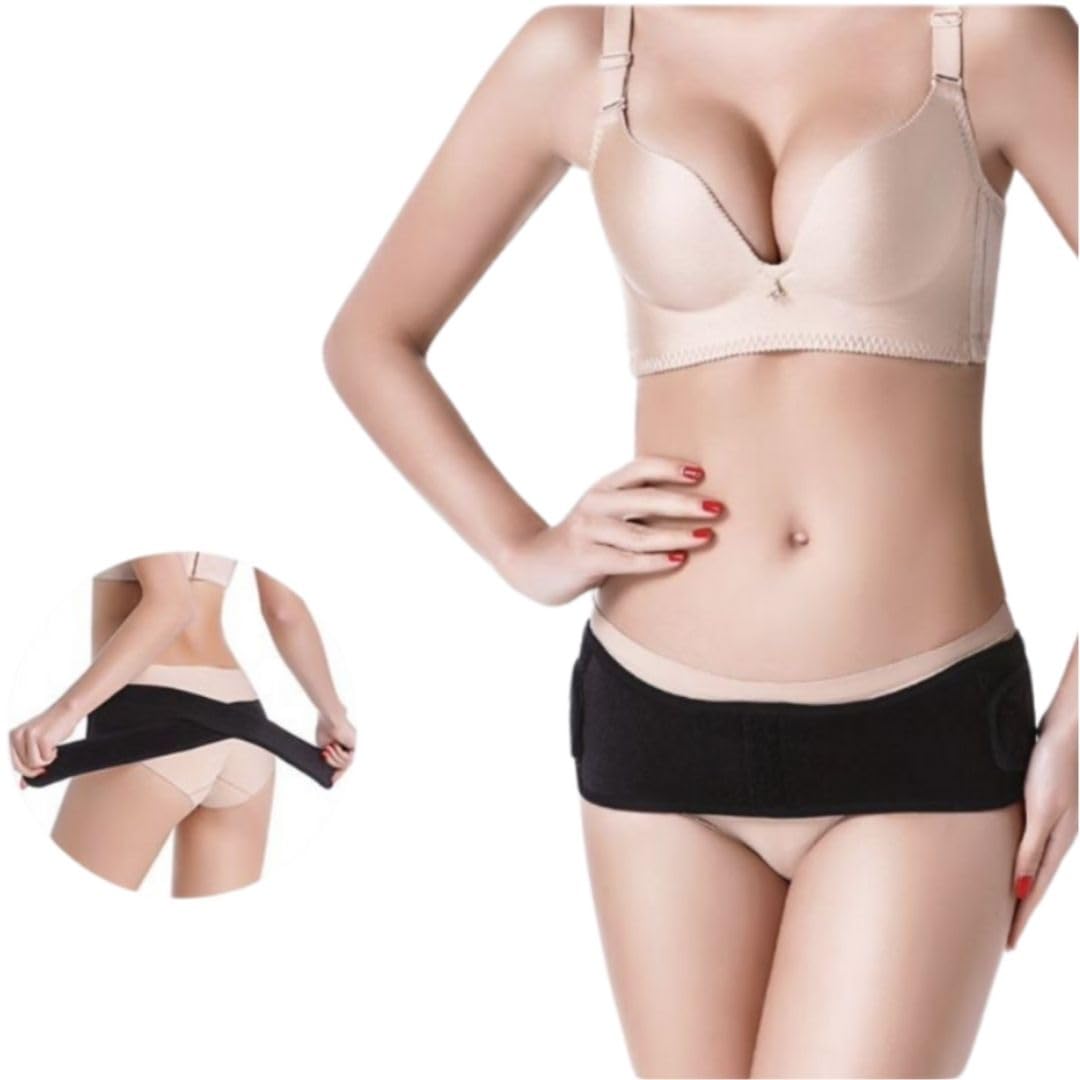 PLETHEON Post Pregnancy Waist Clincher | 3 in 1 Postpartum Belt for Women | Tummy Control Abdominal Binder | Back Support, Belly Compression | Slimming Shapewear Corset for Recovery (Hip Belt)