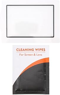 Capa Protetora de Tela LCD para Câmera, Protetor de Tela LCD para Câmera de 0,3 Mm Antirreflexo à Prova d'água Com Lenço de Limpeza para Câmera 800D 850D para Câmera 750D 700D