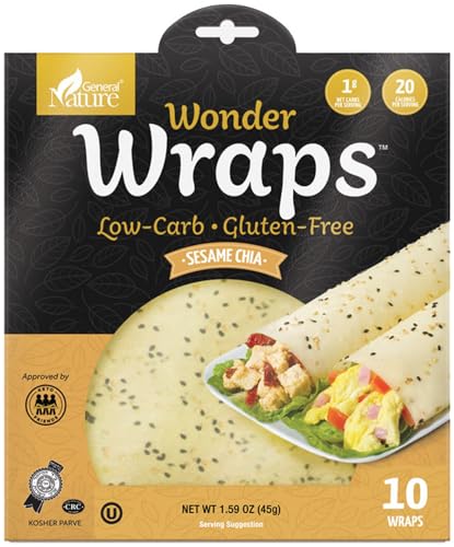 Wonder Wraps Sesame Chia