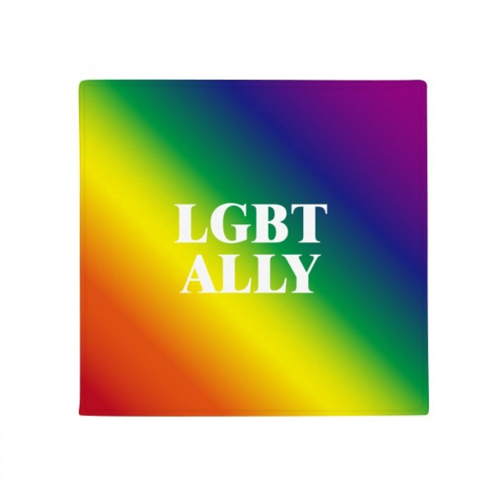 Tapis arc-en-ciel LGBT multicolore de 80 cm, une idée cadeau originale pour la maison