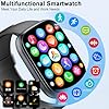 Smart Watches for Men Women, 1.95" HD Fitness Watch with Heart Rate/Sleep Monitor/Step Counter, Smartwatch With Bluetooth Call, 112+ Sports Modes IP68 Waterproof Lightweight Watch for Running (Black) #5