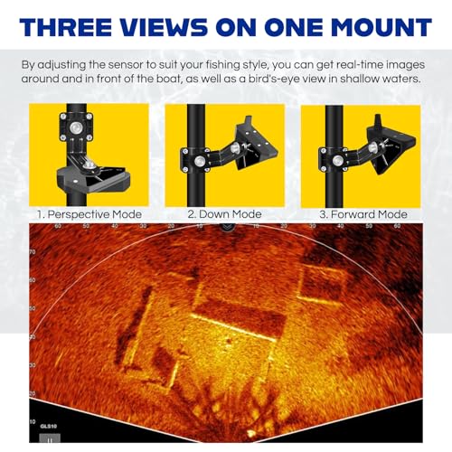 Image of 010-12970-00 Livescope Perspective Mode Mount Compatible with Panoptix Livescope LVS32 Transducer, Three Mode One Mount, Durable and Adjustable