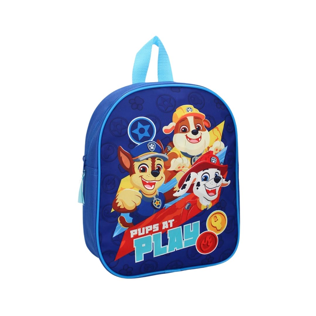 mybagstory - Plecak dziecięcy chłopiec psi patrol niebieski - Dziecko - Szkoła - Przedszkole - Przedszkole - Żłobek - Tornister dla chłopców - Rozmiar 29 cm - Regulowane paski - Pomysł na prezent, Pat