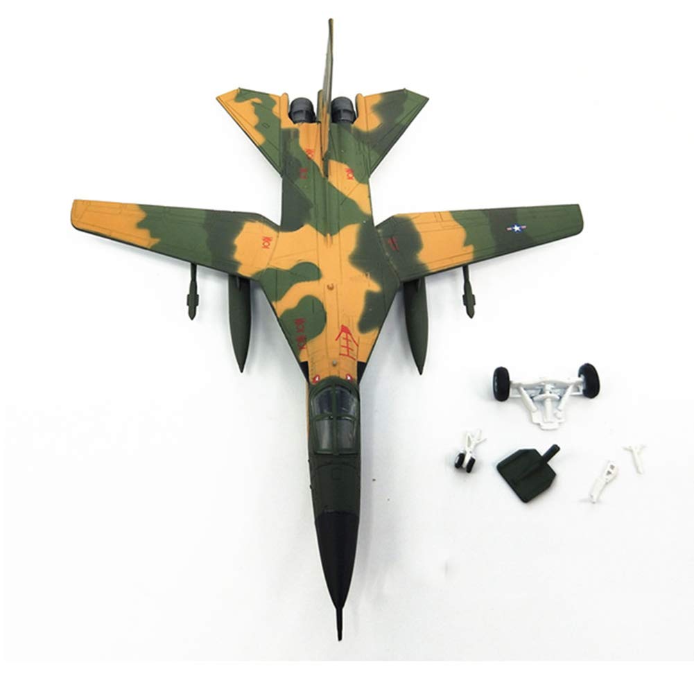 Amazon.co.jp: 軍用機モデル、戦闘機モデルディスプレイ爆撃機F111合金 