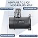 MOSTPLUS Mass Air Flow Sensor Meter MAF Compatible for Nissan Sentra 1.8L 2003 2004 2005 2006 22680-8U301
