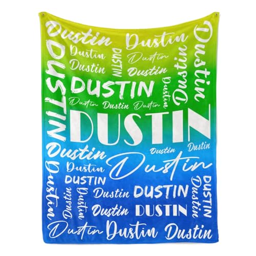 Name Blanket Personalized Name Blanket Customized Blanket with Name Text for Adult Kid Birthday Christmas Mothers Fathers Valentines Day Gift