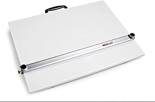 Martin Universal Design 20" x 26" Pro-Draft Parallel Straightedge Drawing Board, White Melamine, 1 Each (U-PEB2026B)