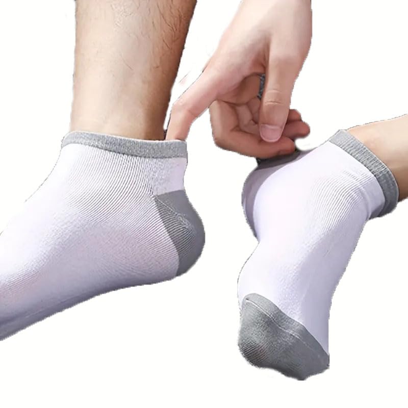 Socks for Men, Breathable and Comfortable, Suitable for Daily Wear (10 Pairs/20 Pairs)4