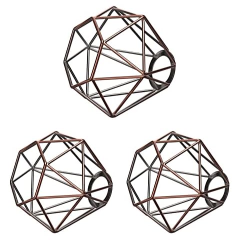 ledscom.de Pantalla de jaula, bronce, 155mm Ø, 3pcs. Cover