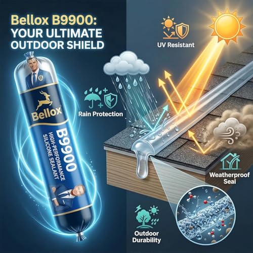 Image of 750gm Waterproof Silicone Sealant, Fast Fixing Fast Drying Roof Adhesive, Leakage Quick Repair Adhesives & Sealants For Roof, Concrete, Watertank, Iron Galvanized, Steel, Metal, Aluminum