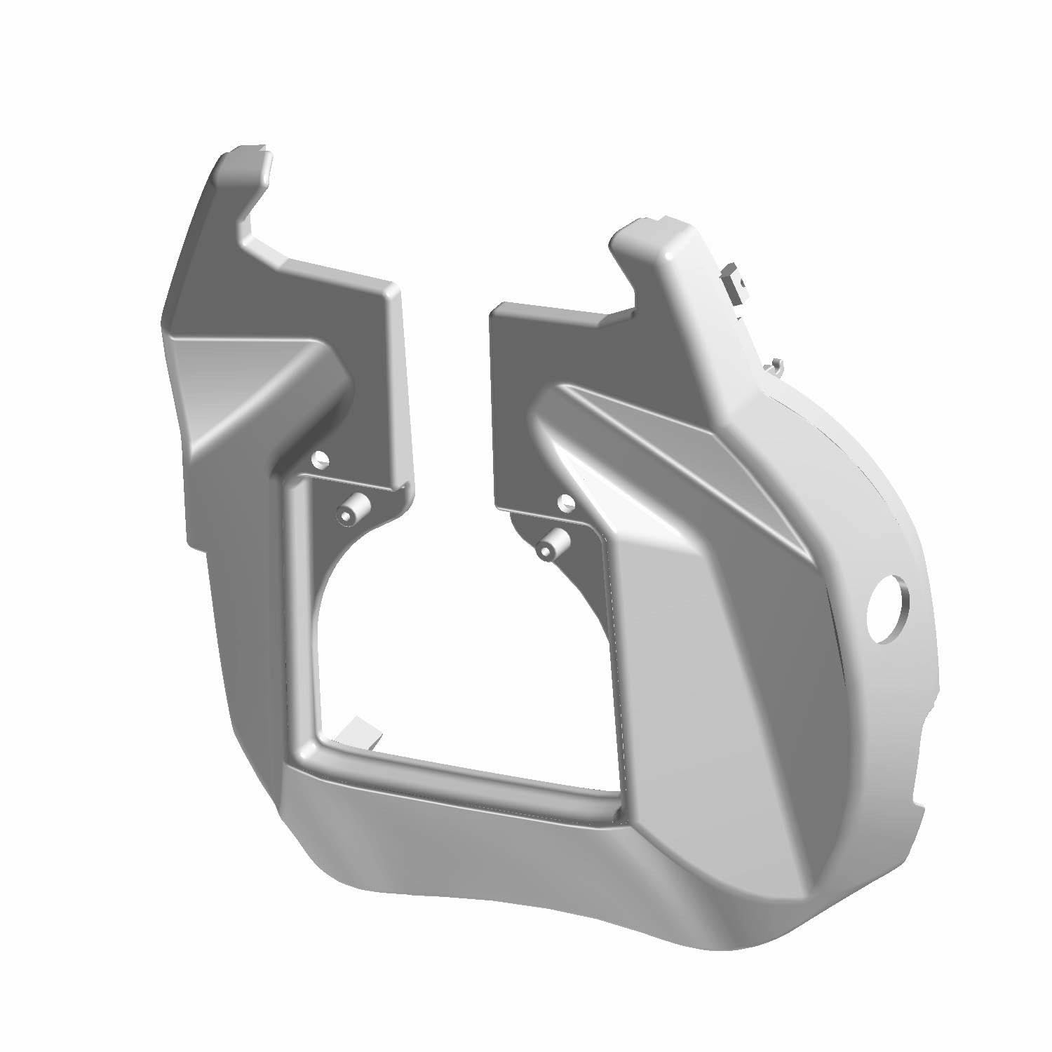 Amazon.com: Polaris ATV Headlight Pod, Lower, Snap, Black