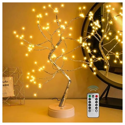 108LED Fairy Tree Lamp with Remote