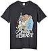 Produktbild Disney Herren Die Schöne und das Biest Poster Logo Graphic T-Shirt, Charcoal Heather, 4X-Groß