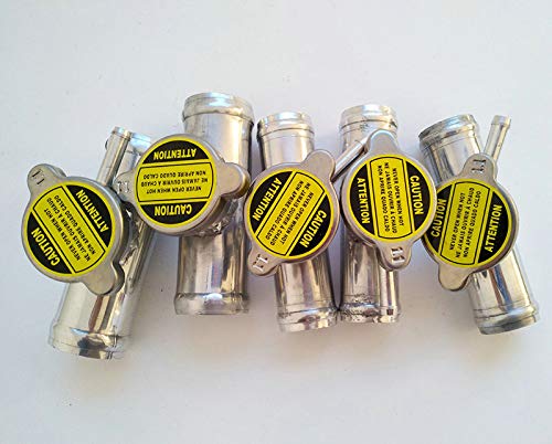 Compatible with 1.25" OD in Line Radiator Tuck Hose Remote CNC Billet Fill Filler Neck/Cap 32mm
