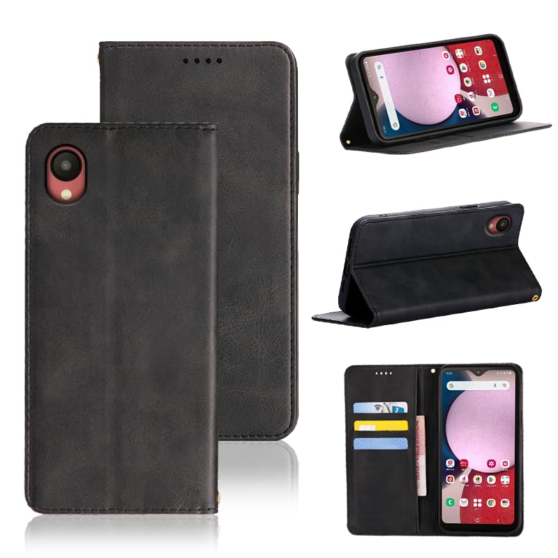 Compatible with Galaxy A23 5G Case Flip Type Compatible with Galaxy A23 5G SCG18 SC-56C Flip Case Cover PU Leather Card Storage Wallet Type Shock Resistant Case Magnet Stand Function 5 Colors